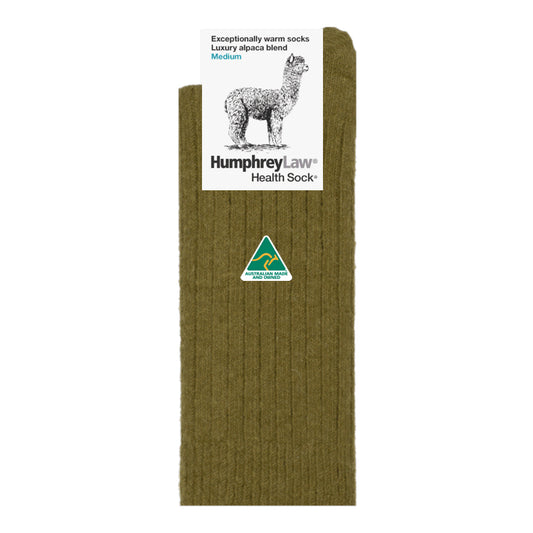 Sock Winter | Alpaca & Wool Humphrey Law | Sage