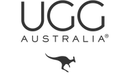 UGG Australia logo with a kangaroo silhouette on a white background