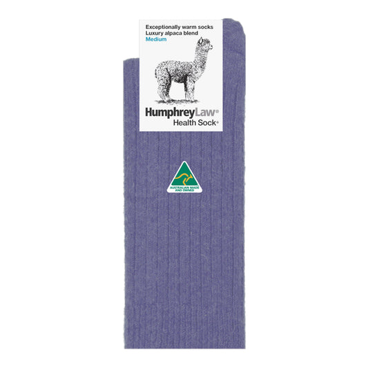Sock Winter | Alpaca & Wool Humphrey Law | Violet