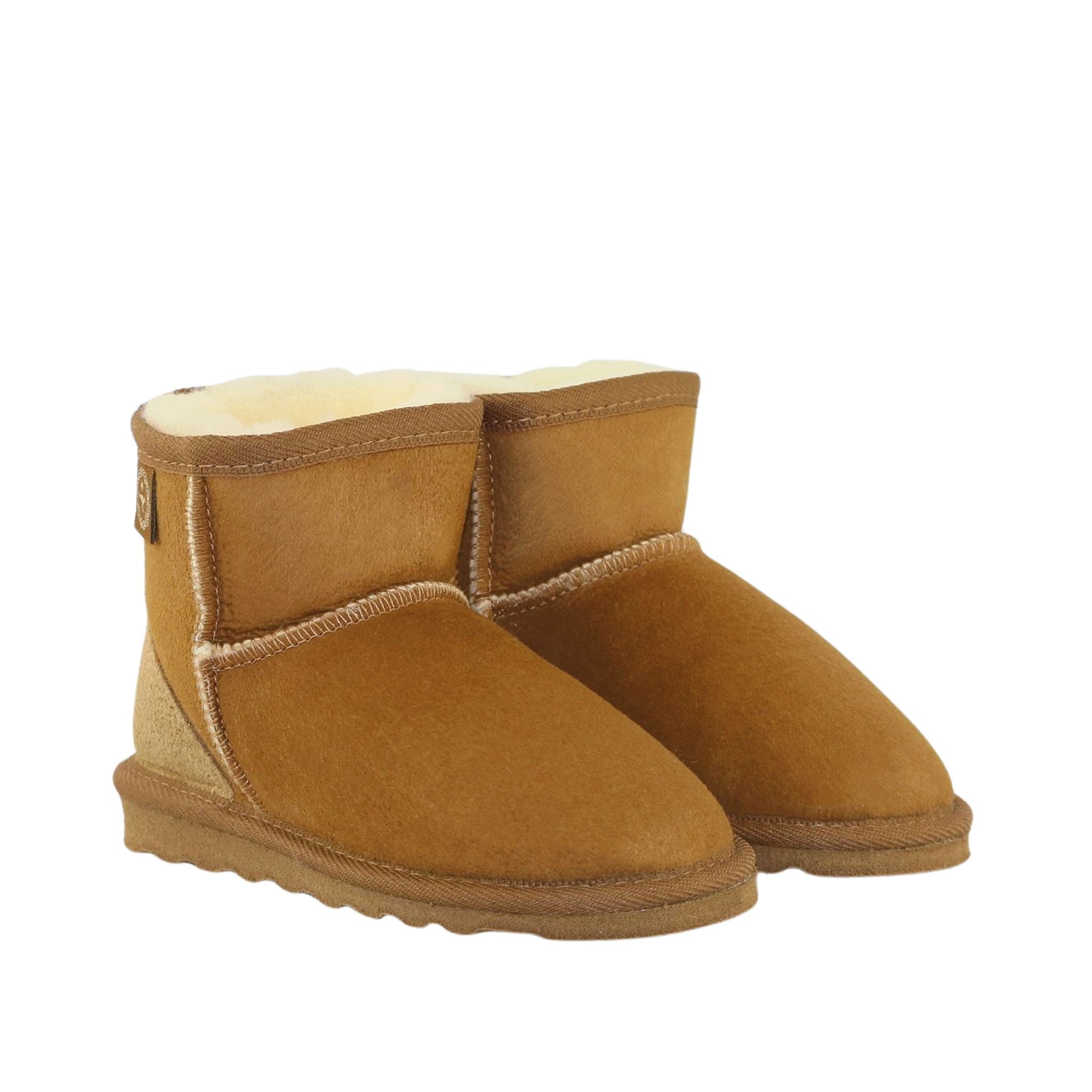 UGG Australia Premium Childrens Mini Chestnut Pairs Front Australian Made Sheepskin UGG Boot
