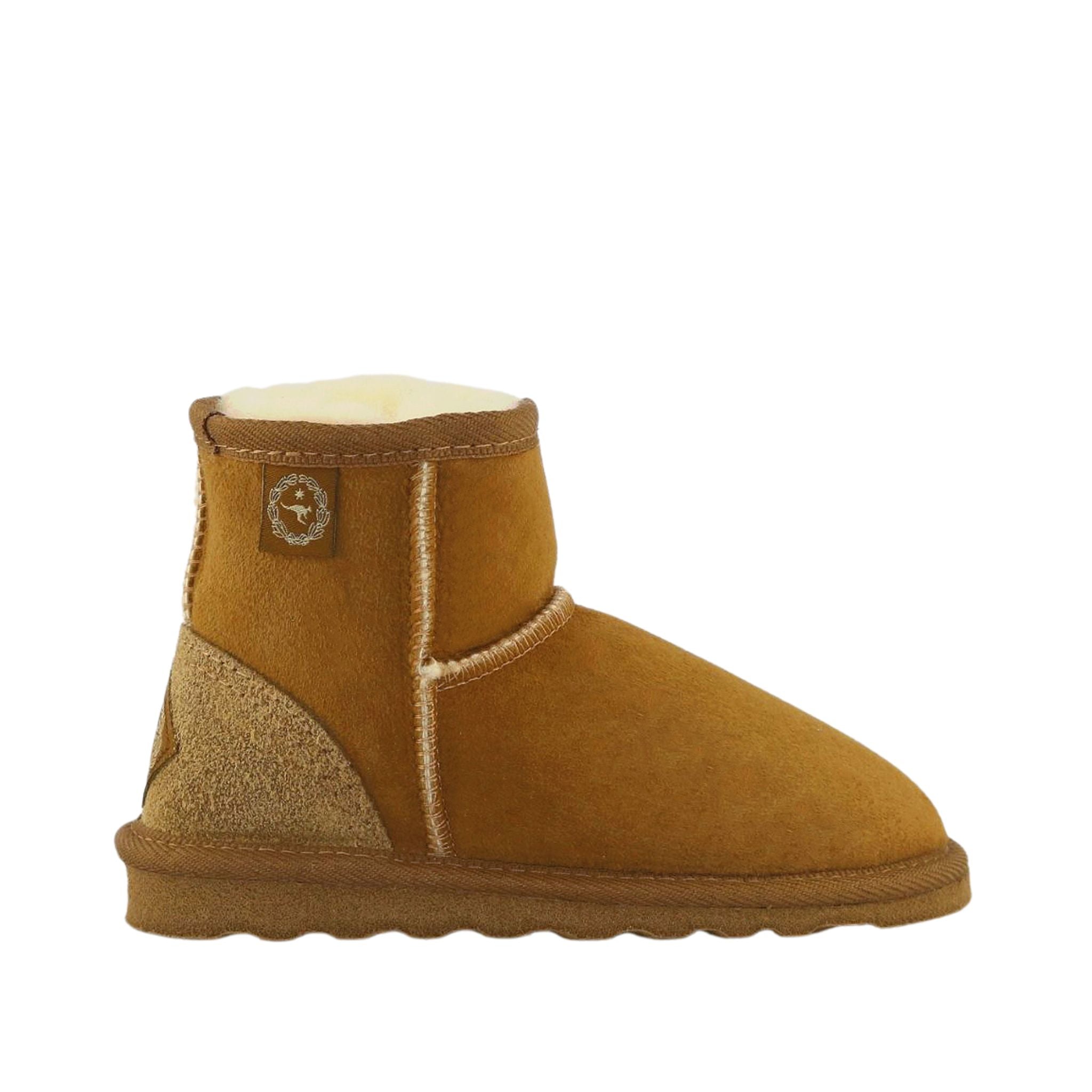 UGG Australia Premium Childrens Mini Chestnut Side Australian Made Sheepskin UGG Boot
