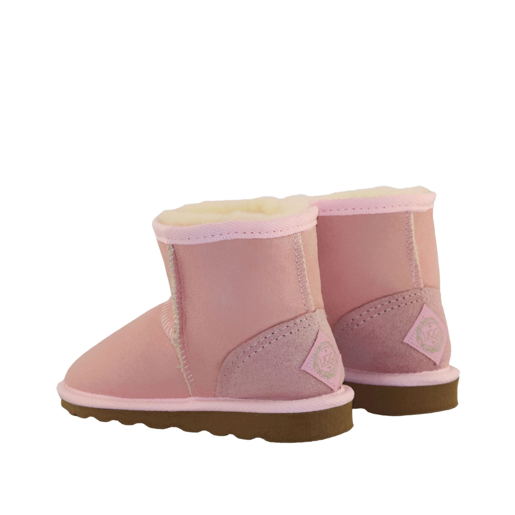 UGG Australia Premium Childrens Mini Pink Pairs Back Australian Made Sheepskin UGG Boot