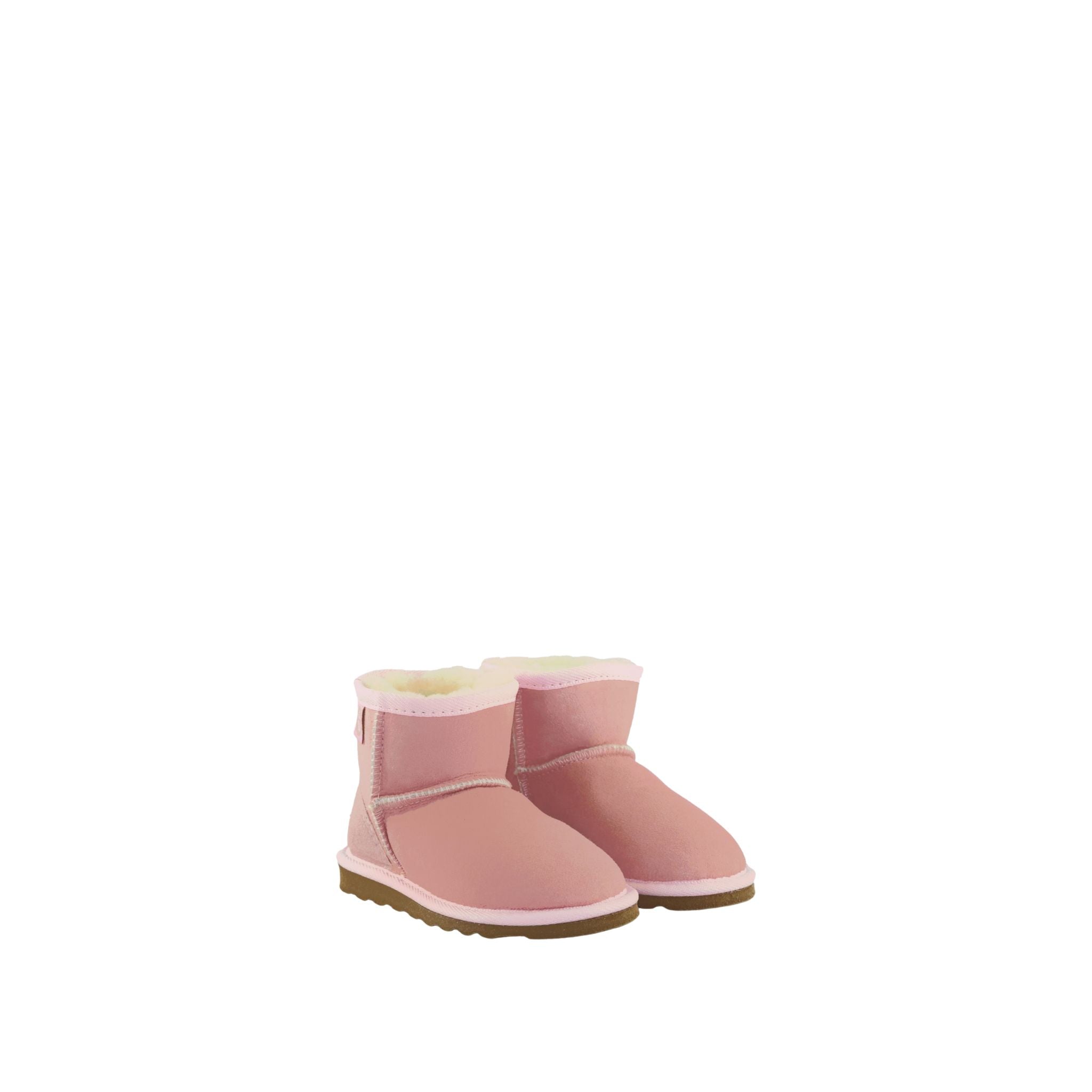 UGG Australia Premium Childrens Mini Pink Pairs Front Australian Made Sheepskin UGG Boot