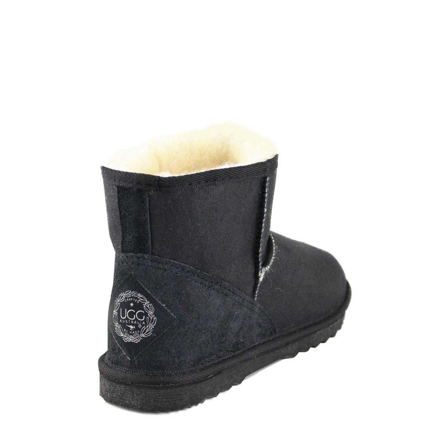 UGG Australia Classic Mini Black Back Twinface Sheepskin Australian Made UGG Boot