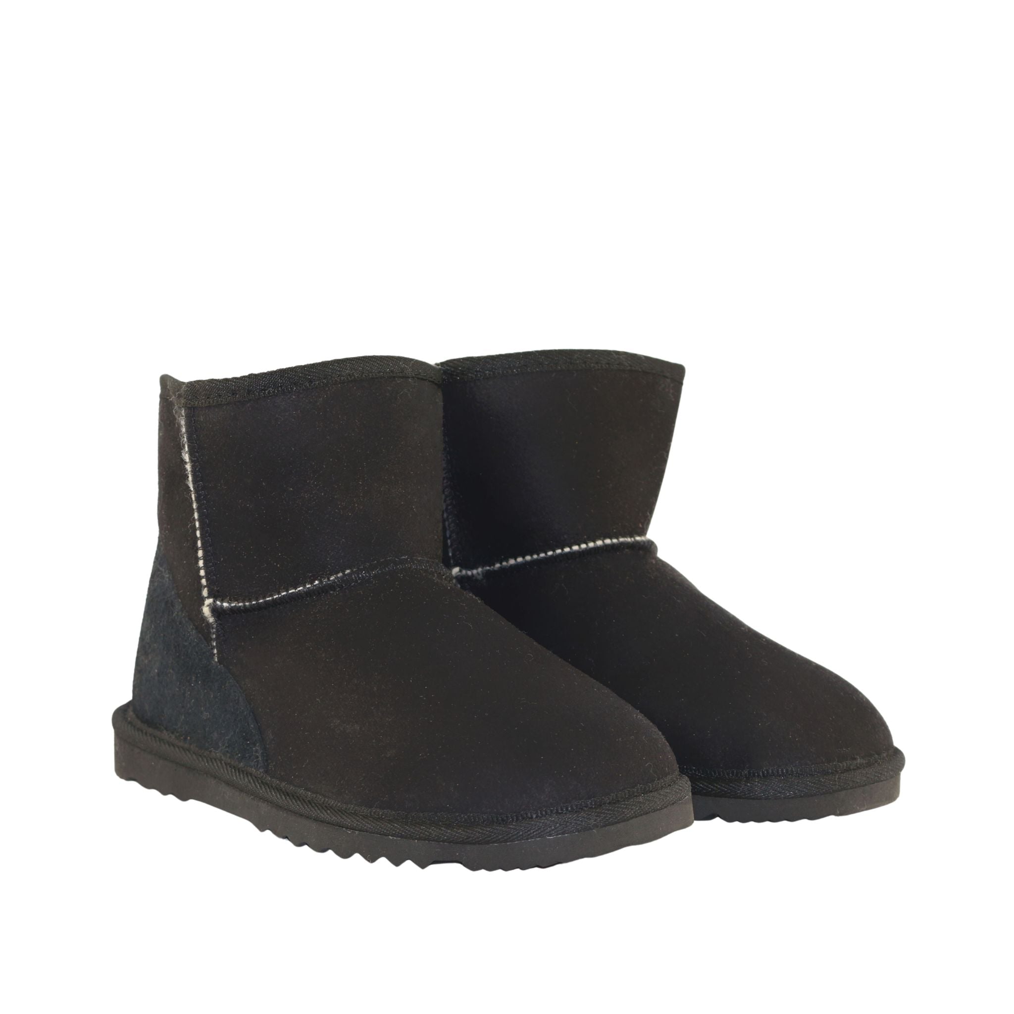 UGG Australia Classic Mini Black Pairs Front Mens Australian Made Sheepskin UGG Boot