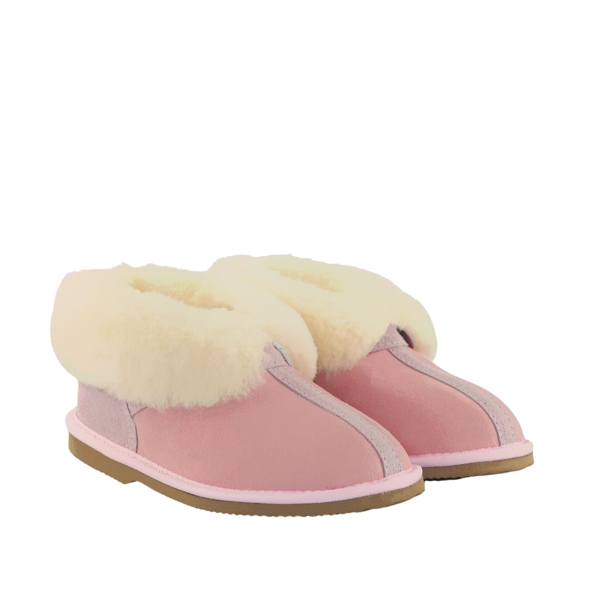 UGG Australia Classic Princess Pink Pairs Front Womens Australian Made Sheepskin UGG Slipper
