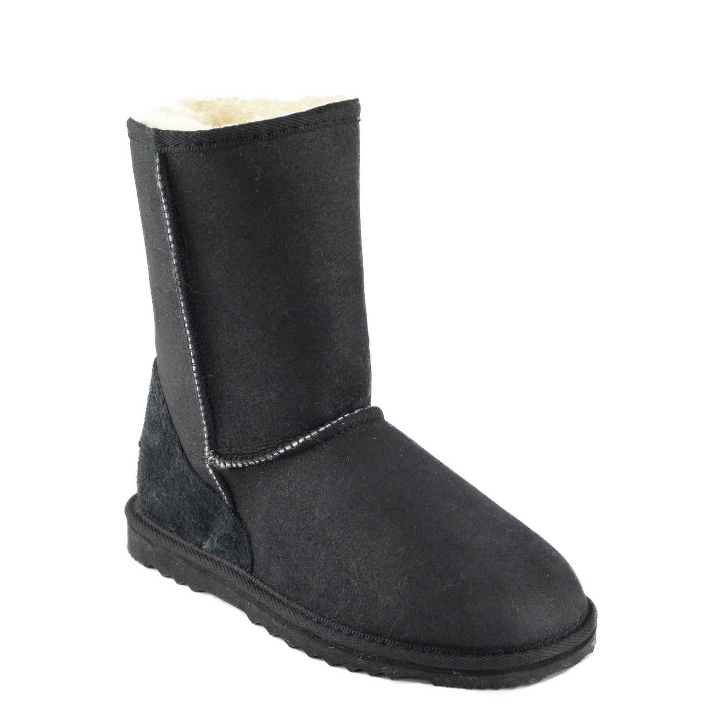 UGG Australia Classic Short Black Front Twinface Sheepskin Australian Made UGG Boot