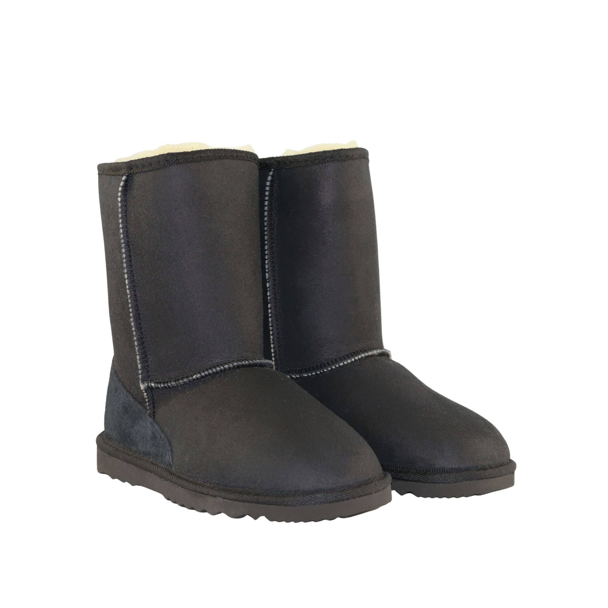UGG Australia Classic Short Black Pairs Front Womens Australian Made Sheepskin UGG Boot