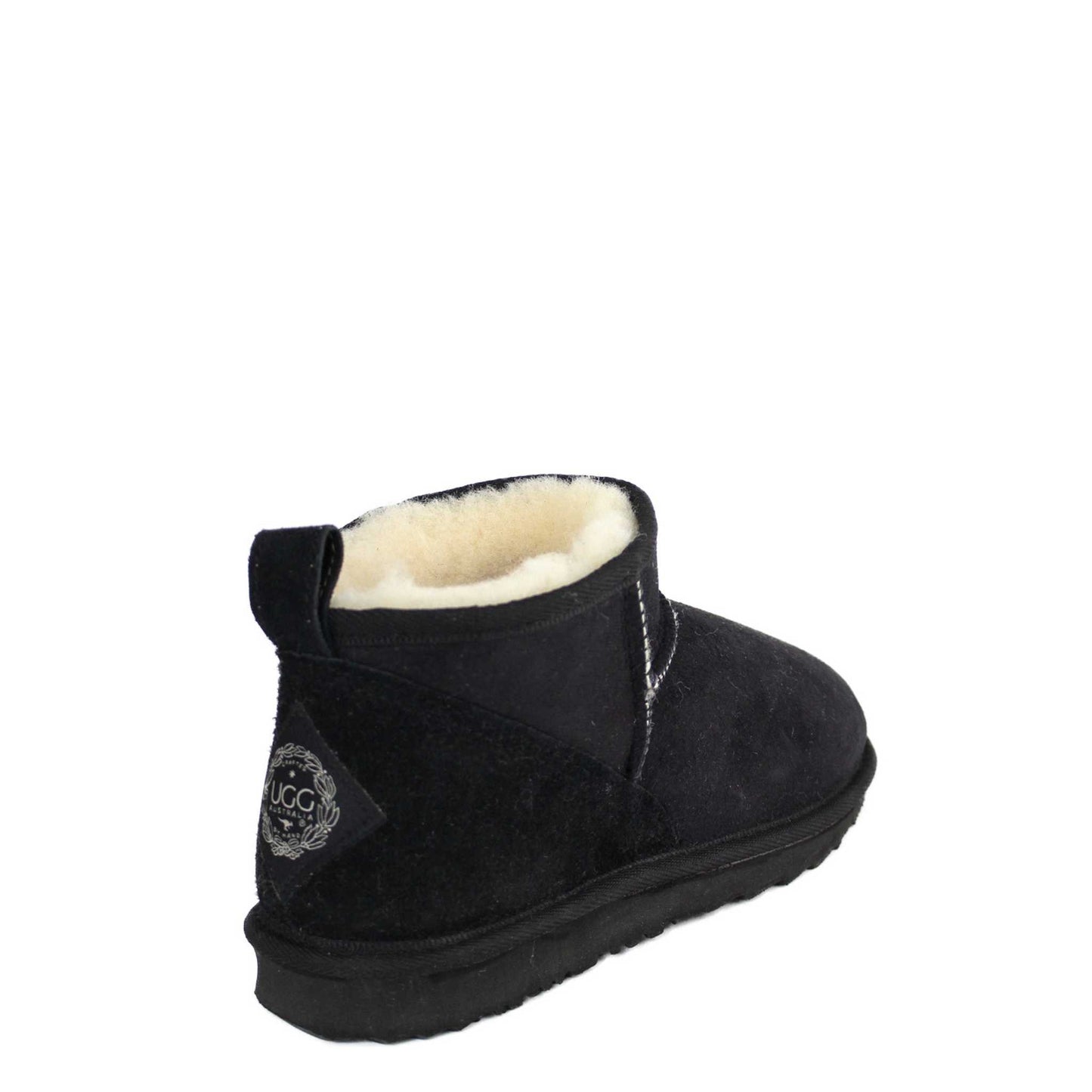 UGG Australia Classic Ultra Black Back Twinface Sheepskin Australian Made UGG Boot
