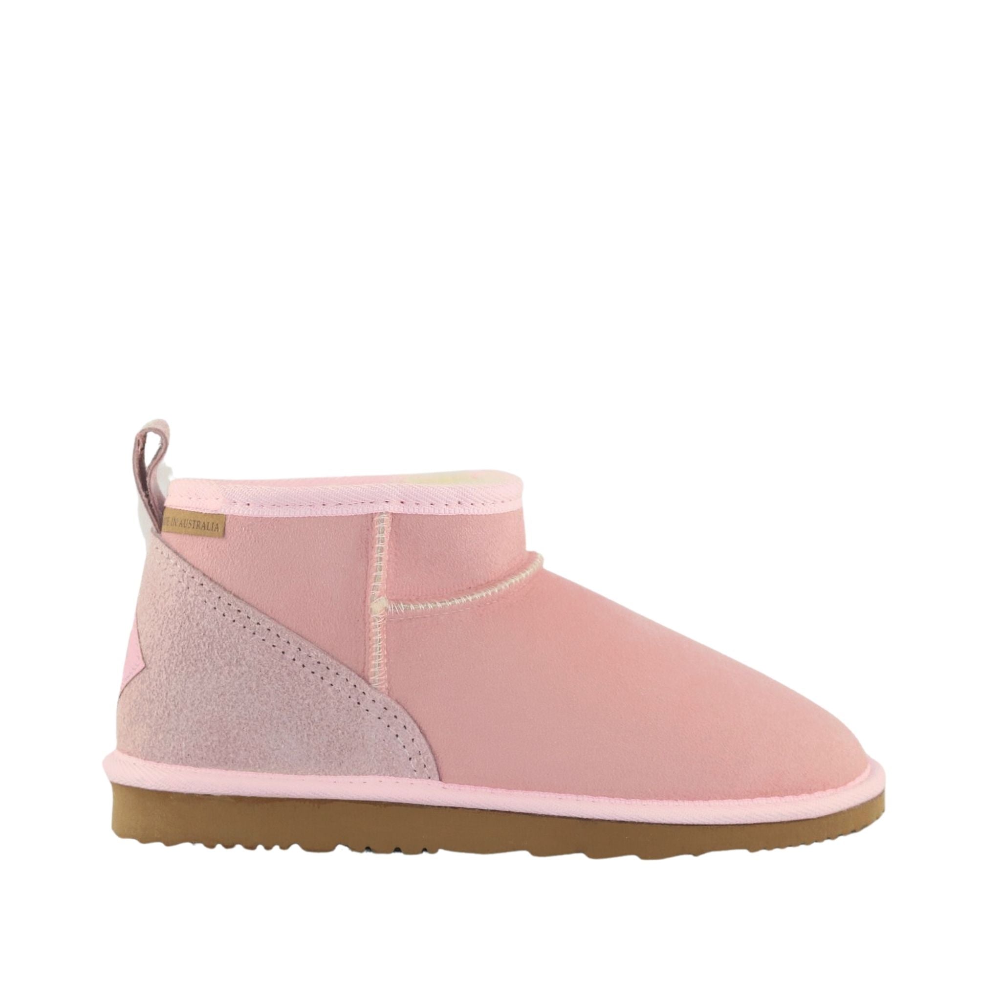 UGG Australia Classic Ultra Pink Pairs Side Australian Made Sheepskin UGG Boot