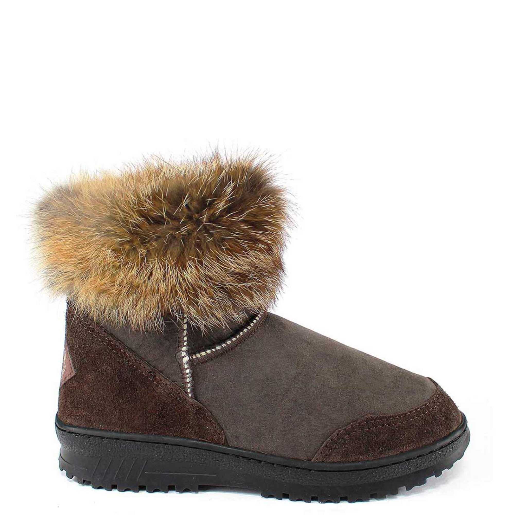 UGG Australia Luxury Bondi Fox Mini Chocolate Side Twinface Sheepskin Australian Made UGG Boot