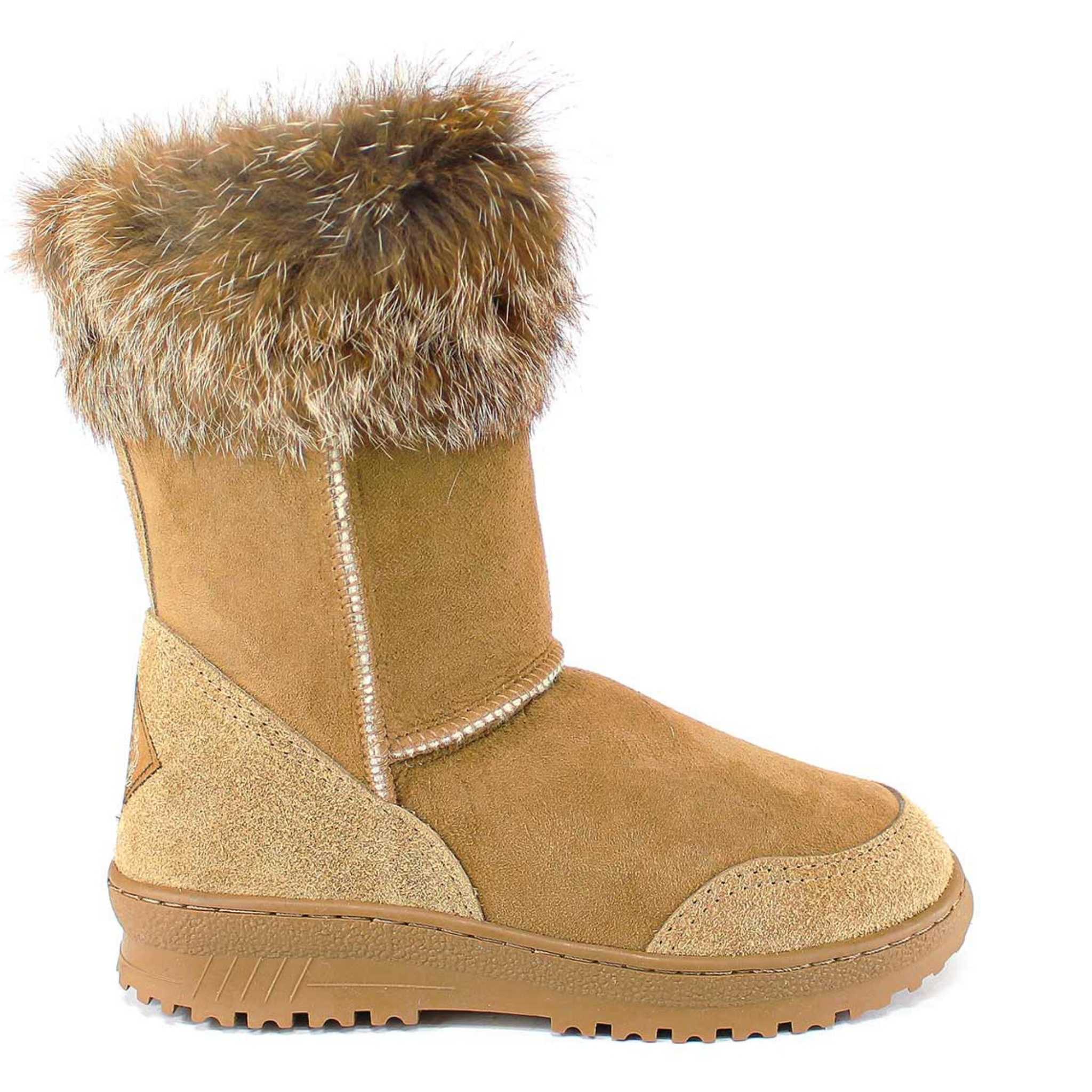 UGG Australia Luxury Bondi Fox Short Chestnut Side Twinface Sheepskin Australian Made UGG Boot