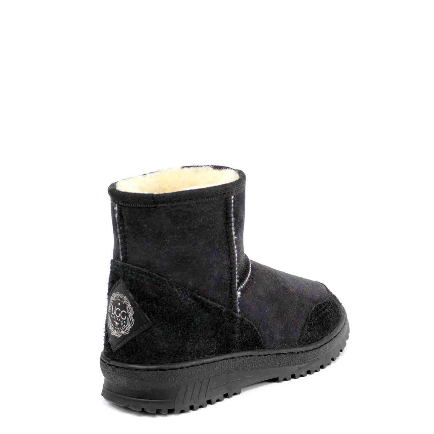UGG Australia Luxury Bondi Mini Black Back Twinface Sheepskin Australian Made UGG Boot
