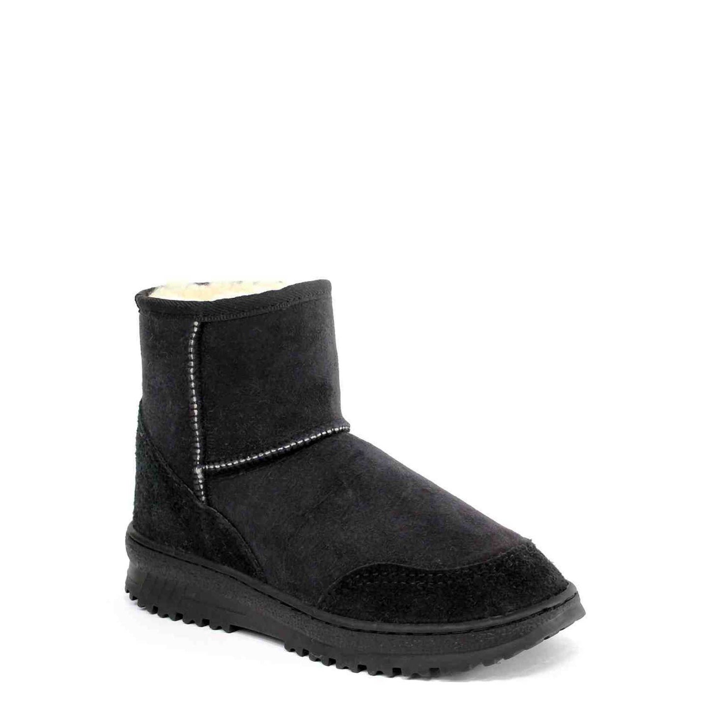 UGG Australia Luxury Bondi Mini Black Front Twinface Sheepskin Australian Made UGG Boot