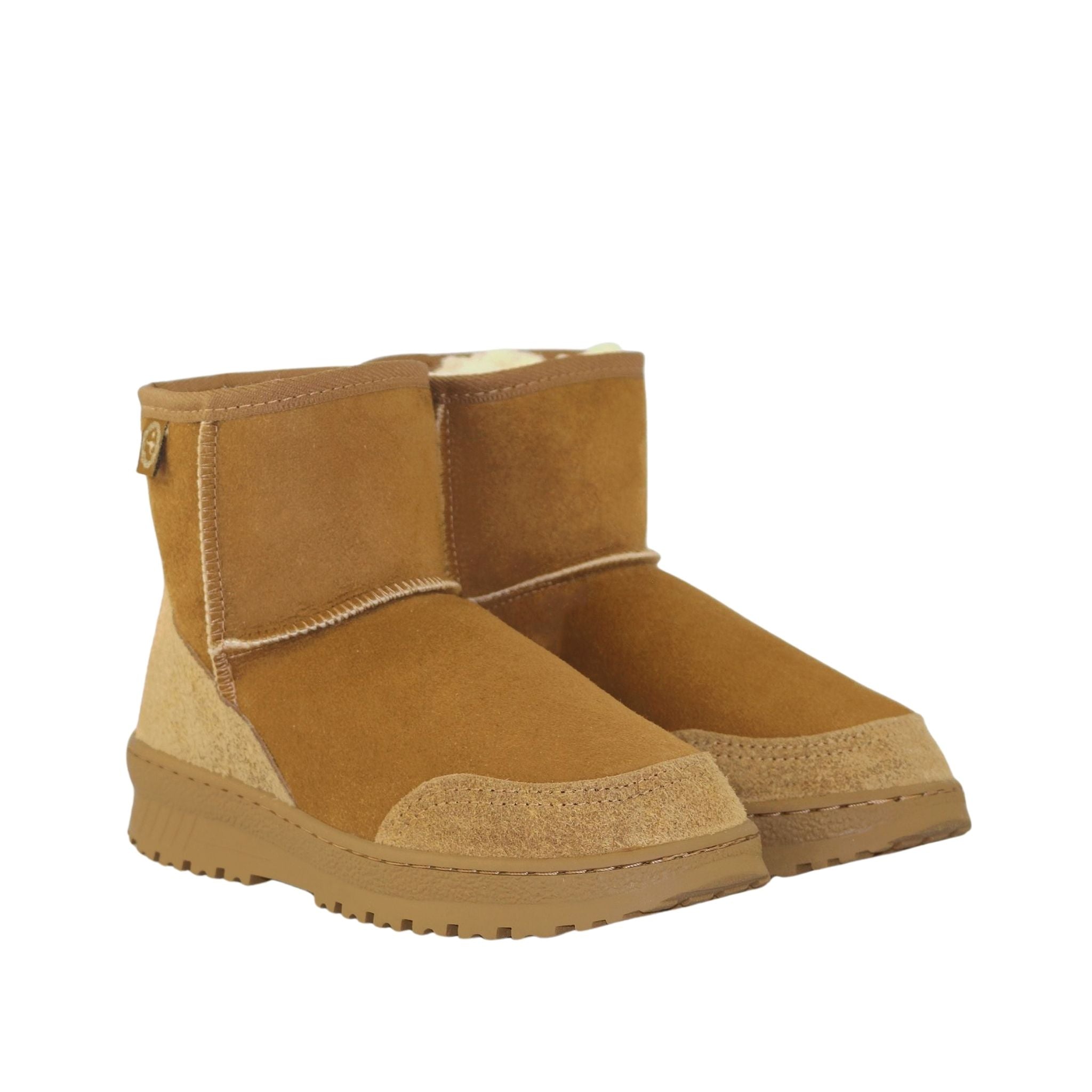 UGG Australia Luxury Bondi Mini Chestnut Pairs Front Mens Australian Made Sheepskin UGG Boot