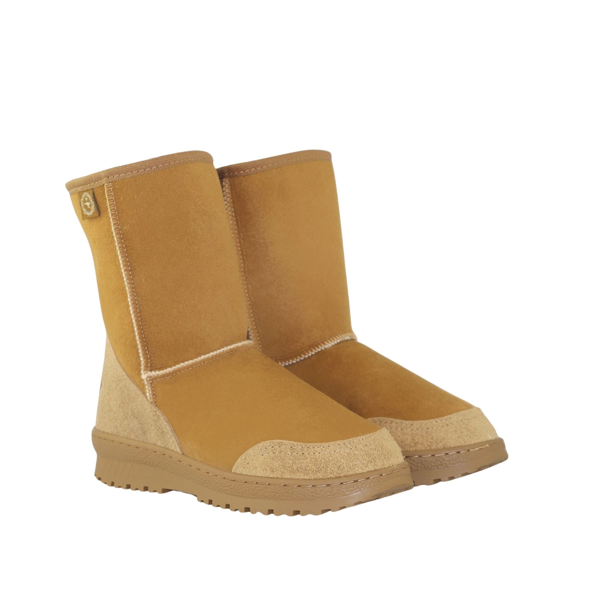 UGG Australia Luxury Bondi Short Chestnut Pairs Front Mens Australian Made Sheepskin UGG Boot
