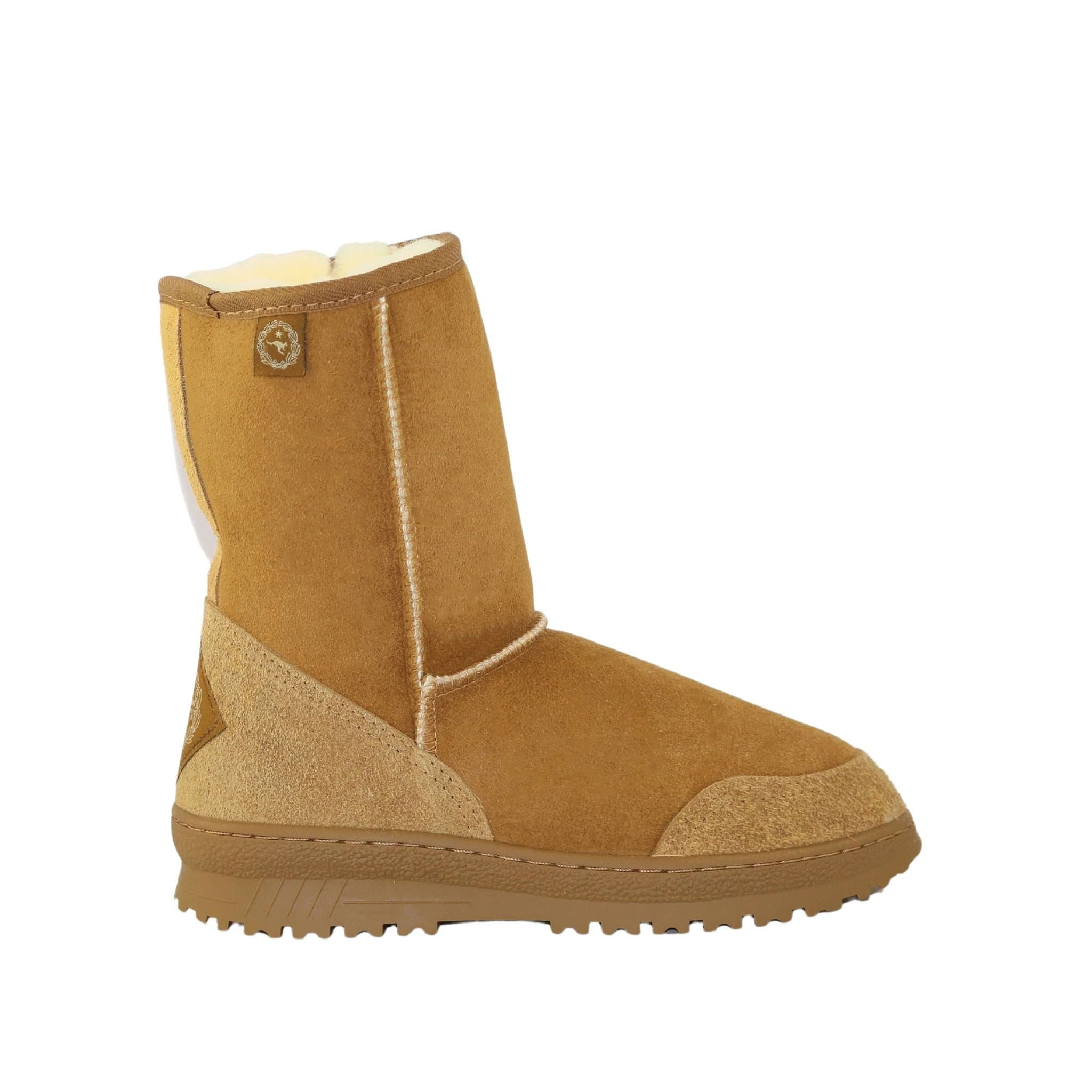 UGG Australia Luxury Bondi Short Chestnut Side Mens Australian Made Sheepskin UGG Boot