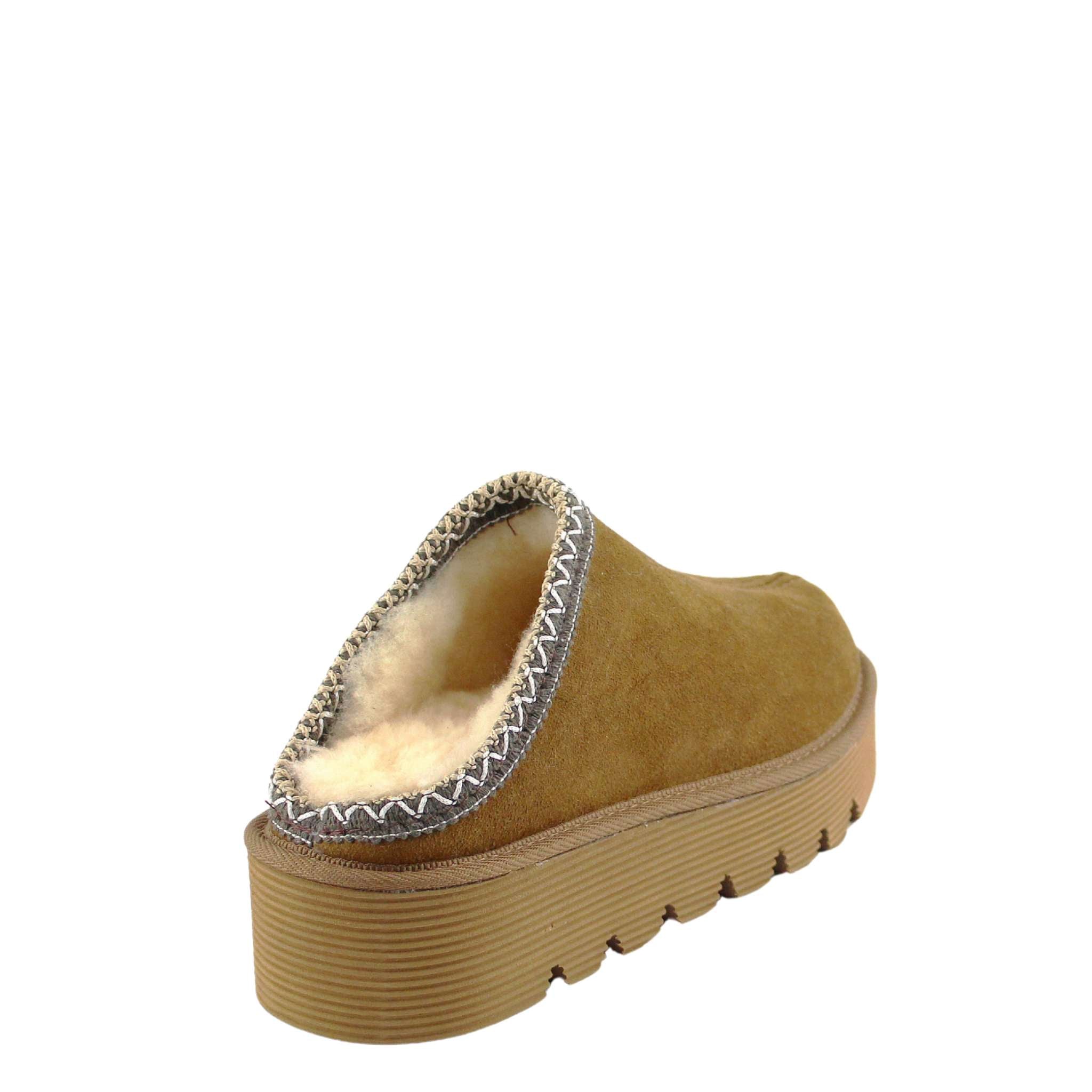 UGG Australia Platform Bobi Tazz Chestnut Chocolate Back Twinface Sheepskin Australian Made UGG Boot