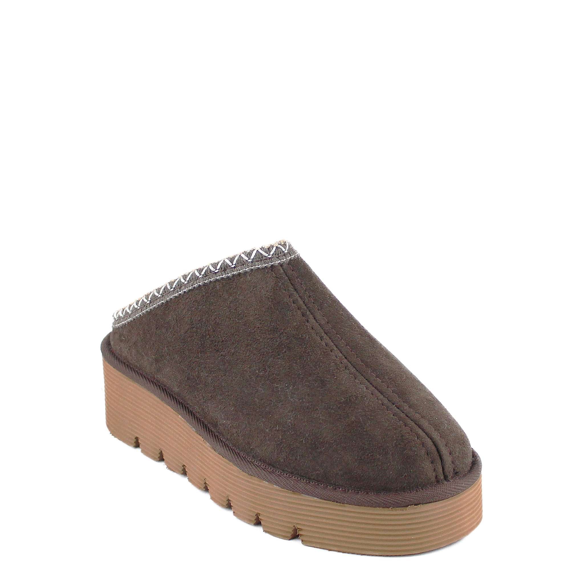 UGG Australia Platform Bobi Tazz Chocolate Chocolate Front Twinface Sheepskin Australian Made UGG Boot