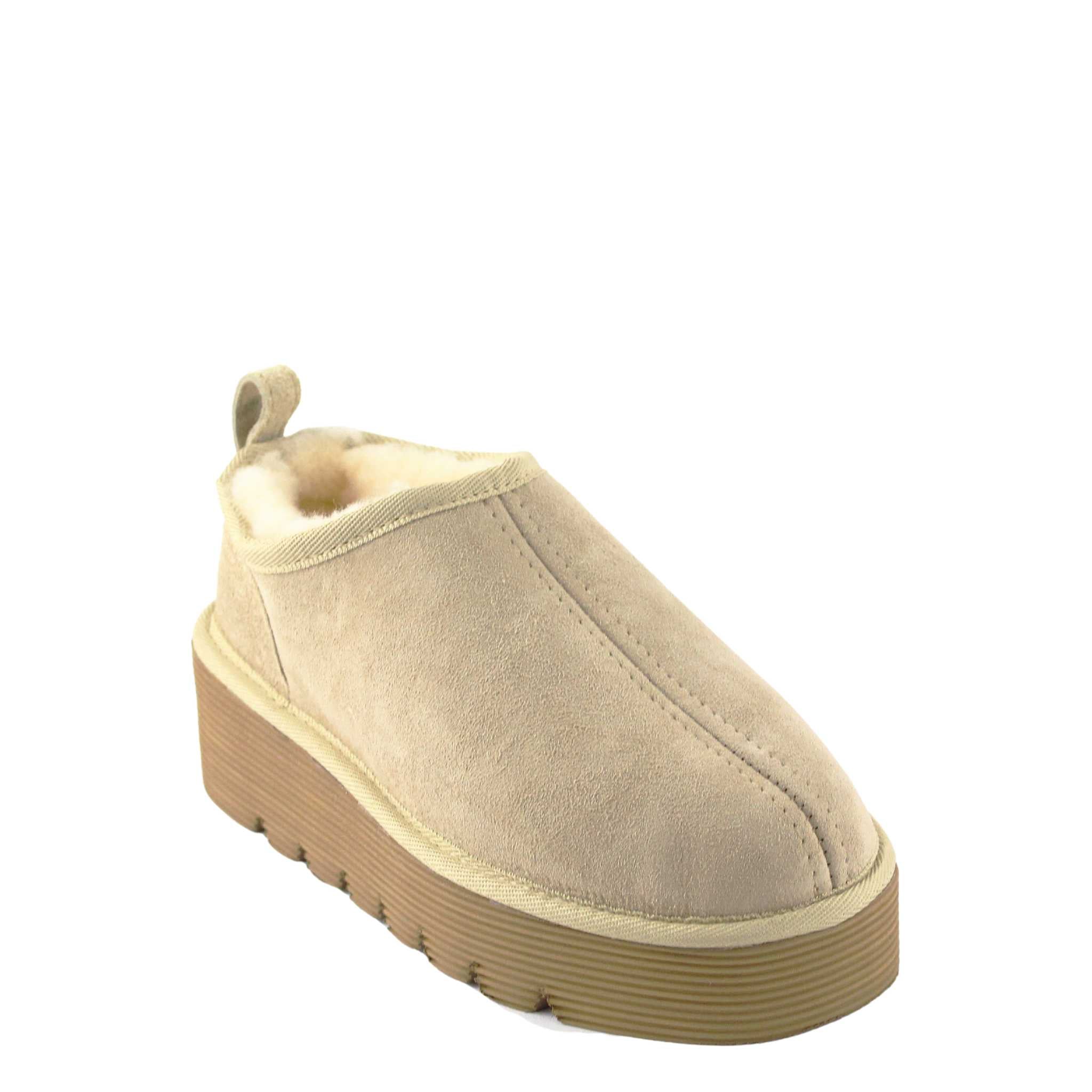 UGG Australia Platform Tasman Sand Front Twinface Sheepskin Australian Made UGG Boot