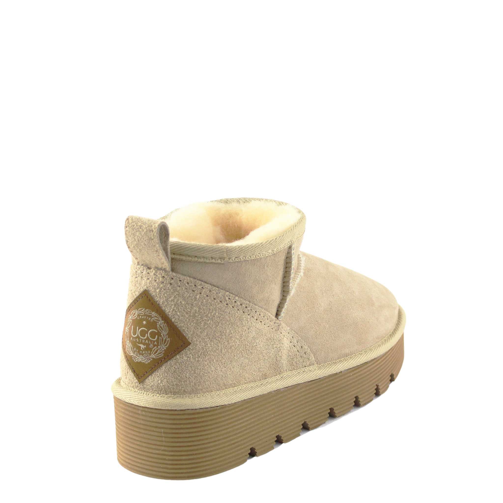 UGG Australia Platform Ultra Sand Back Twinface Sheepskin Australian Made UGG Boot