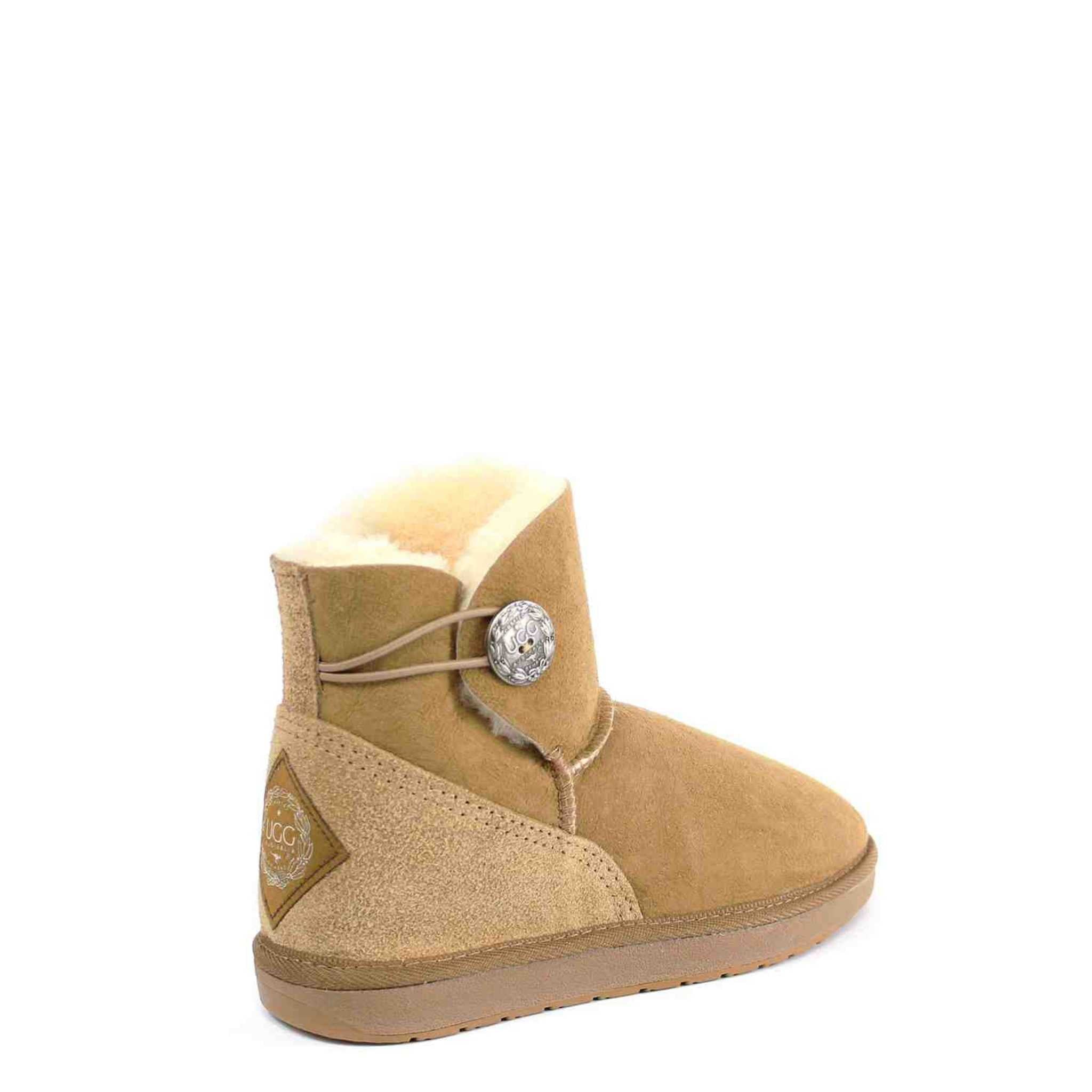 UGG Australia Premium Brighton Mini Chestnut Back Twinface Sheepskin Australian Made UGG Boot