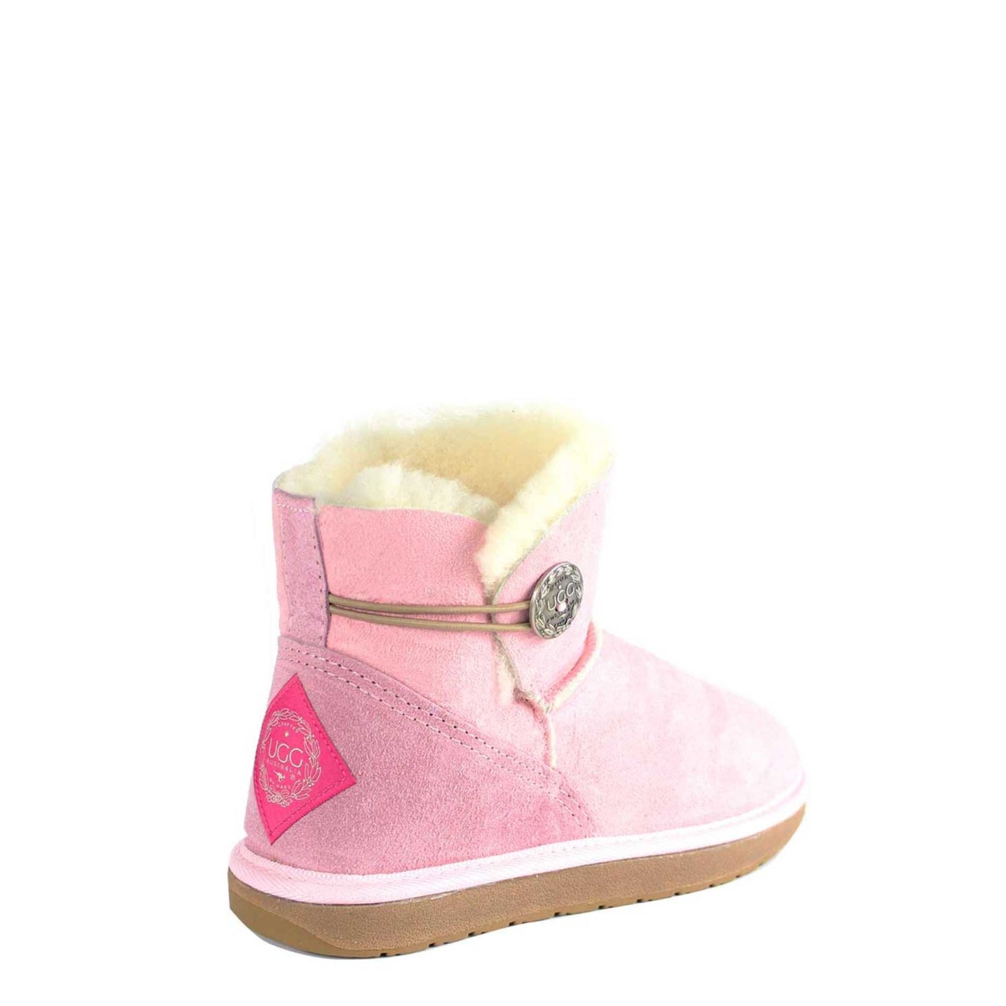 UGG Australia Premium Brighton Mini Pink Back Twinface Sheepskin Australian Made UGG Boot