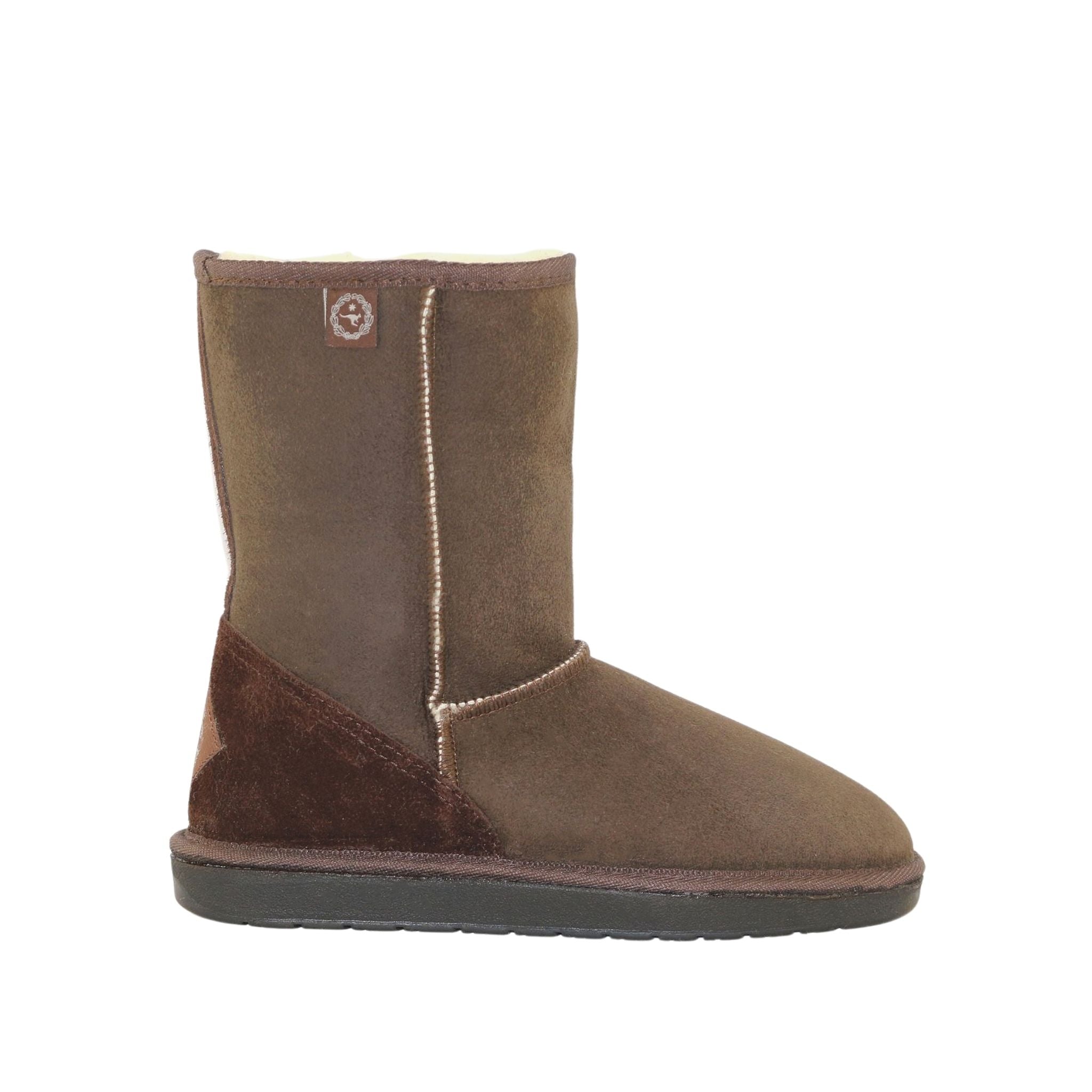 UGG Australia Premium Short Chocolate Side Mens Australian Made Sheepskin UGG Boot