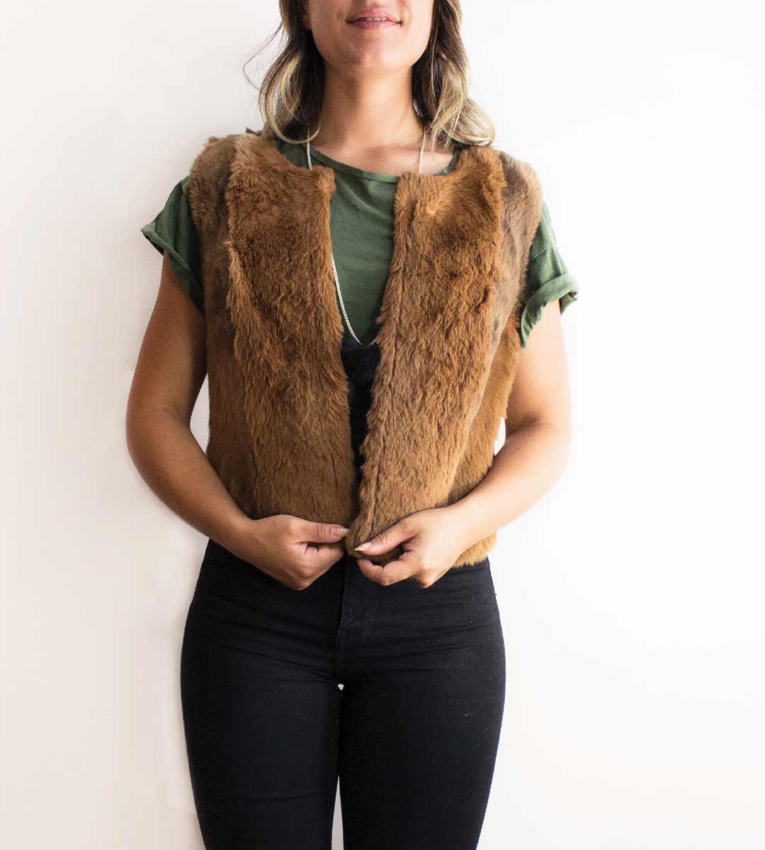 Vest Ladies Roo Chestnut - UGG Australia