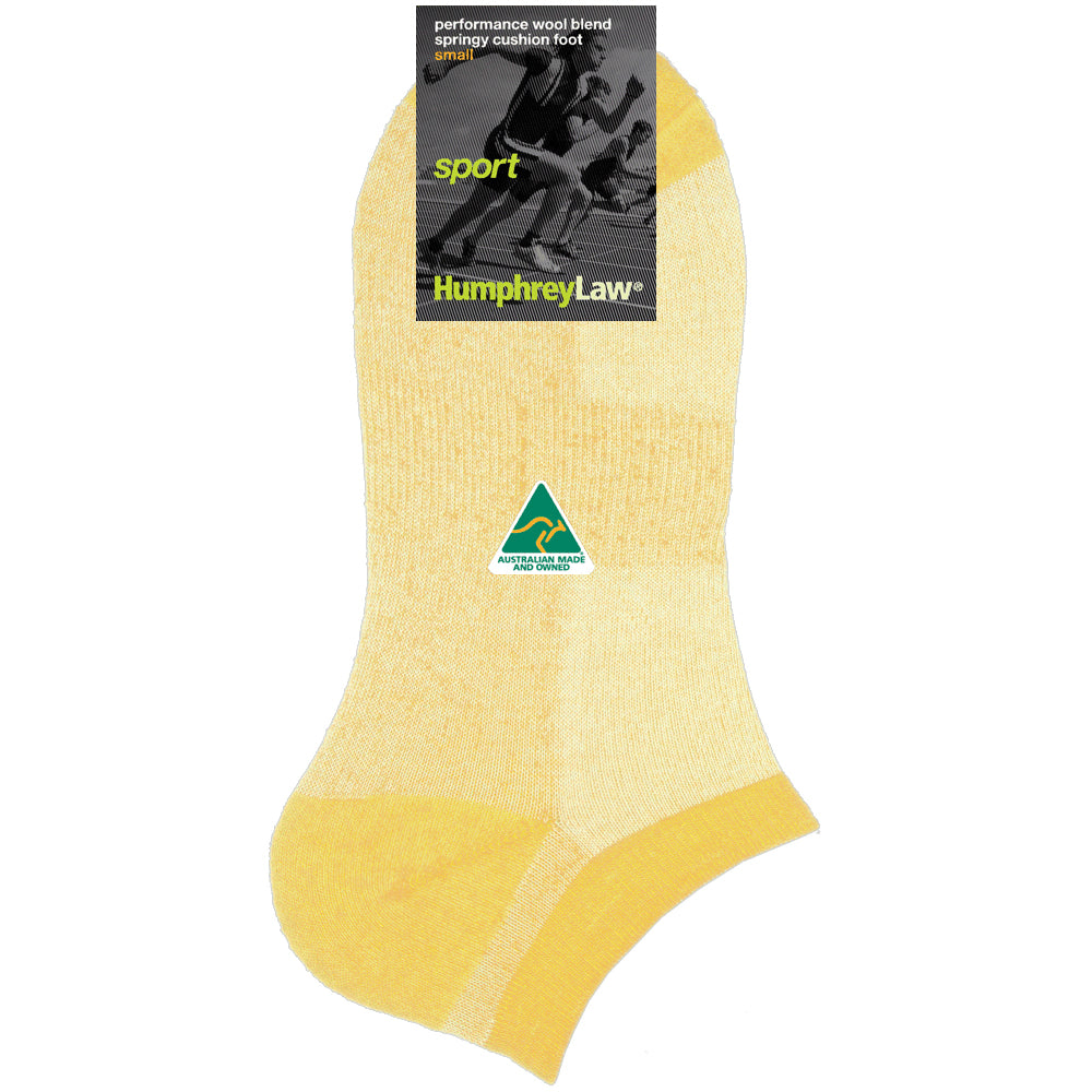 Sock Sport | Sunshine | Fine Merino & Cotton Humphrey Law