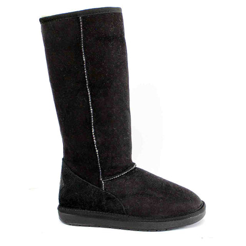 Ugg tall shop black boots womens