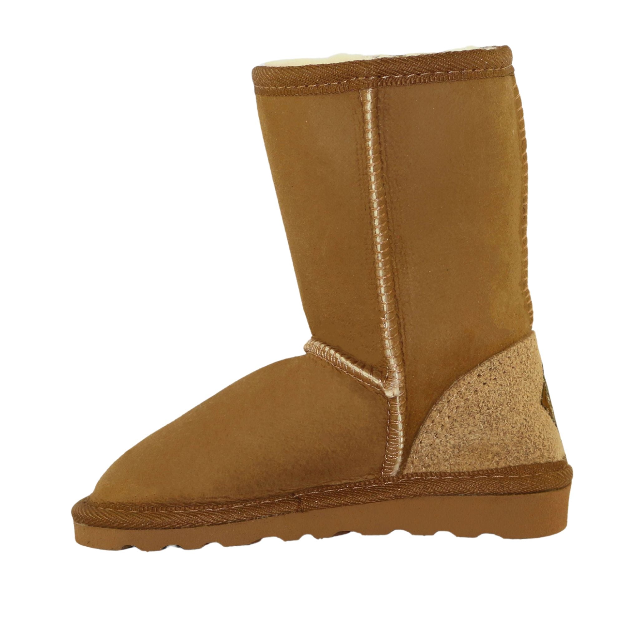 UGG Australia Premium Childrens Long Chestnut Side Inner Australian Made Sheepskin UGG Boot