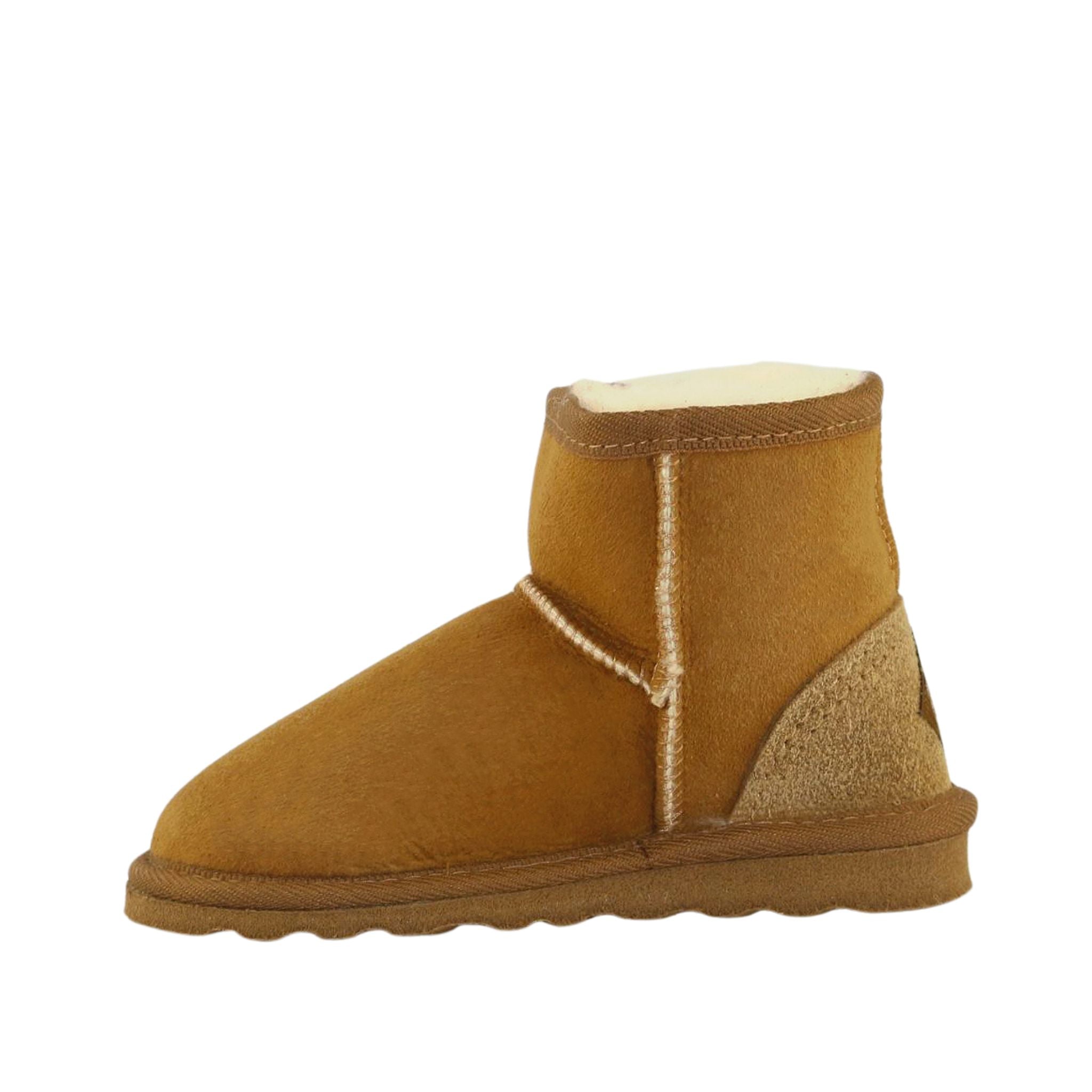 UGG Australia Premium Childrens Mini Chestnut Side Inner Australian Made Sheepskin UGG Boot