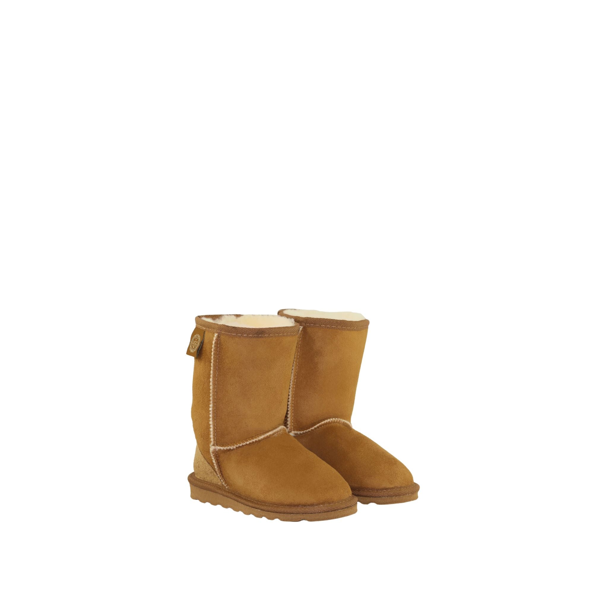 UGG Australia Premium Childrens Long Chestnut Pairs Front Australian Made Sheepskin UGG Boot