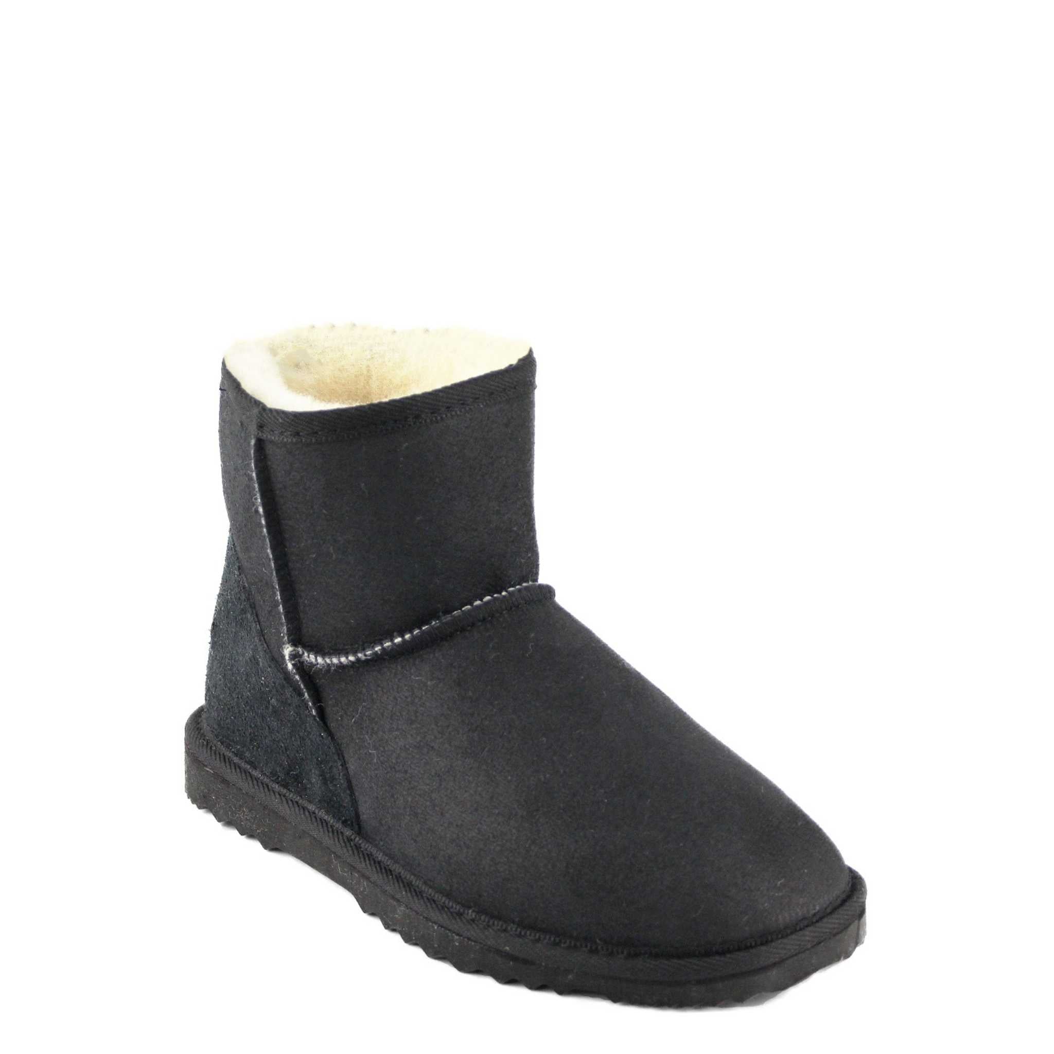 UGG Australia Classic Mini Black Front Twinface Sheepskin Australian Made UGG Boot