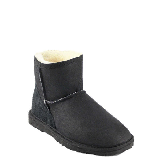UGG Australia Classic Mini Black Front Twinface Sheepskin Australian Made UGG Boot