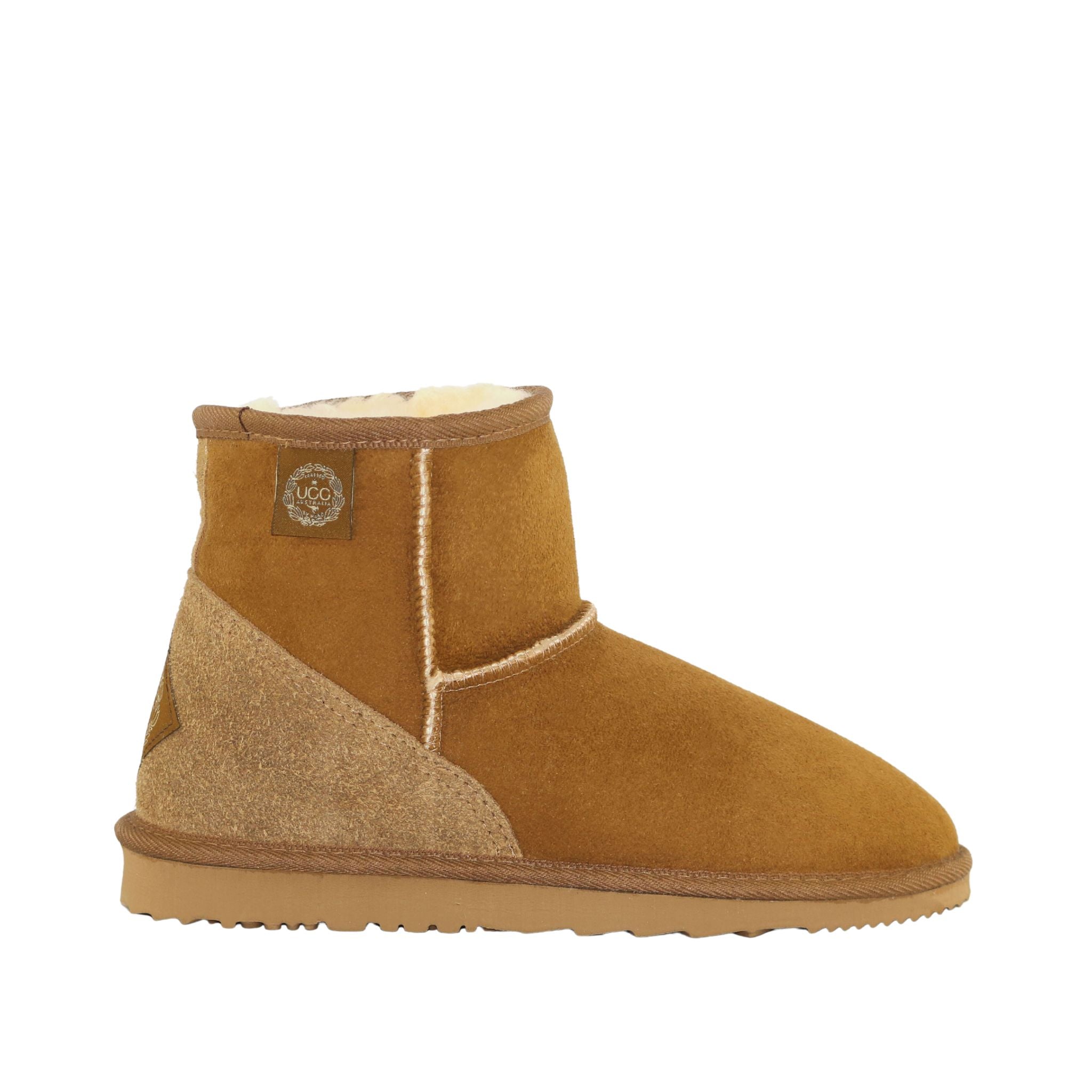 UGG Australia Classic Mini Chestnut Side Mens Australian Made Sheepskin UGG Boot