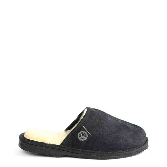 UGG Australia Classic Scuff Ian Black Side Twinface Sheepskin Australian Made UGG Boot