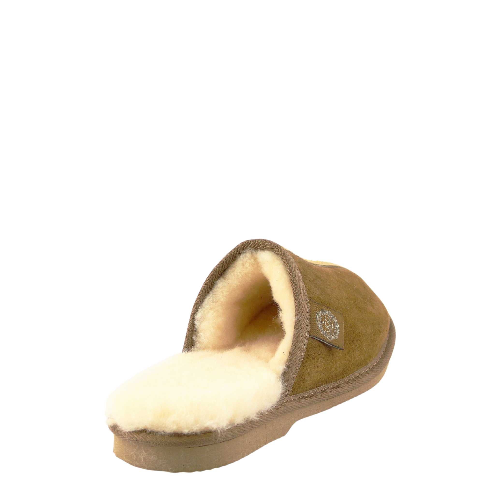 UGG Australia Classic Scuff Ian Chestnut Back Twinface Sheepskin Australian Made UGG Slipper