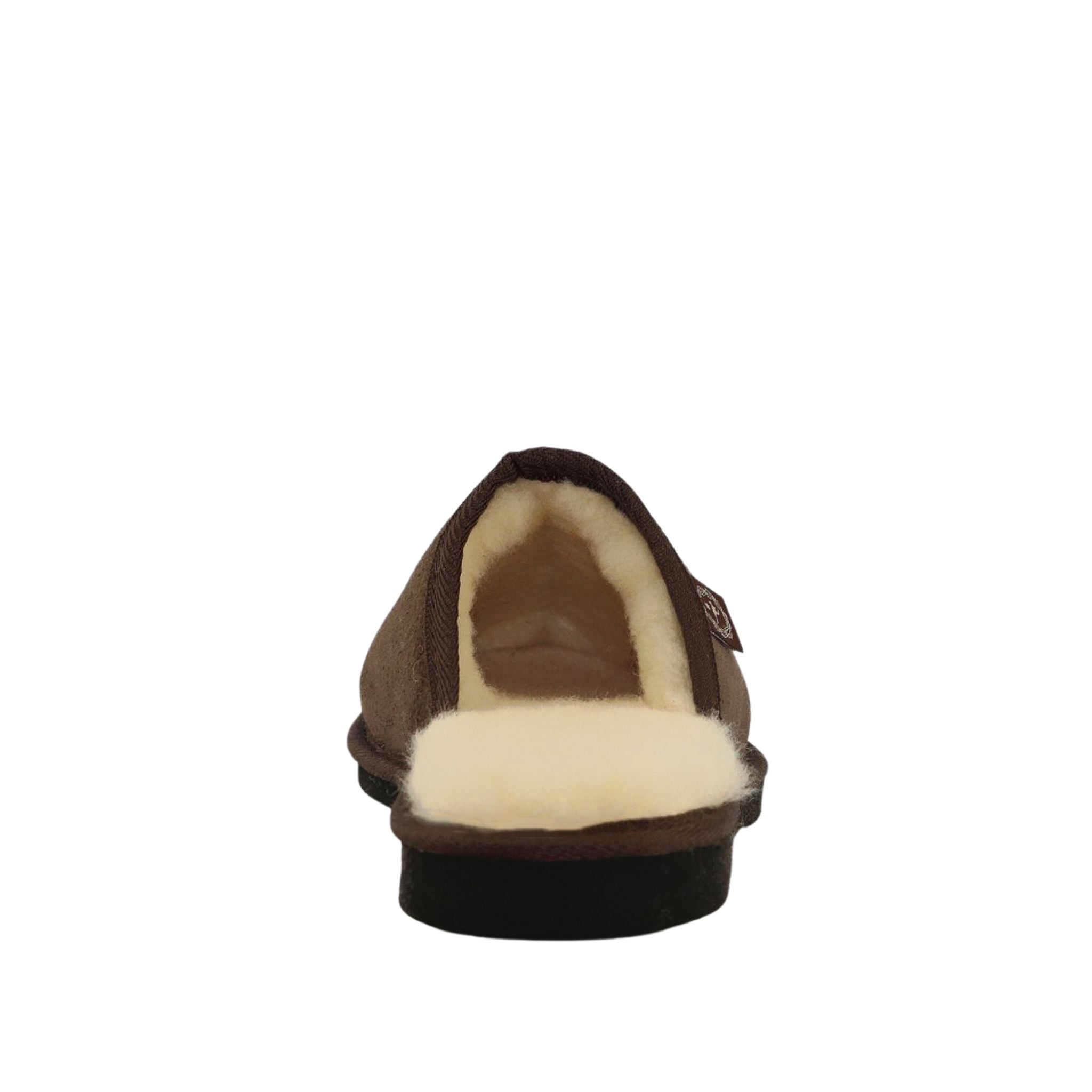 UGG Australia Classic Scuff Ian Chocolate Back Womens Australian Made Sheepskin UGG Slipper