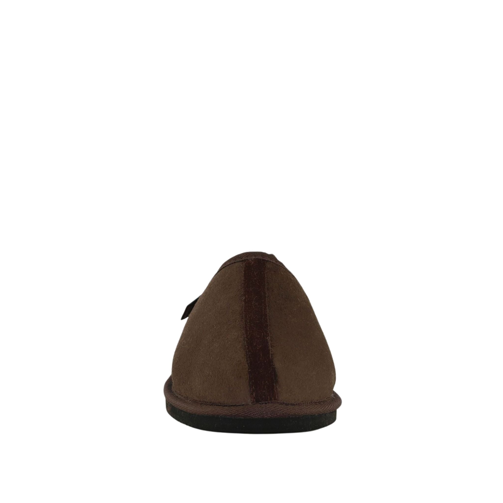 UGG Australia Classic Scuff Ian Chocolate Front Womens Australian Made Sheepskin UGG Slipper