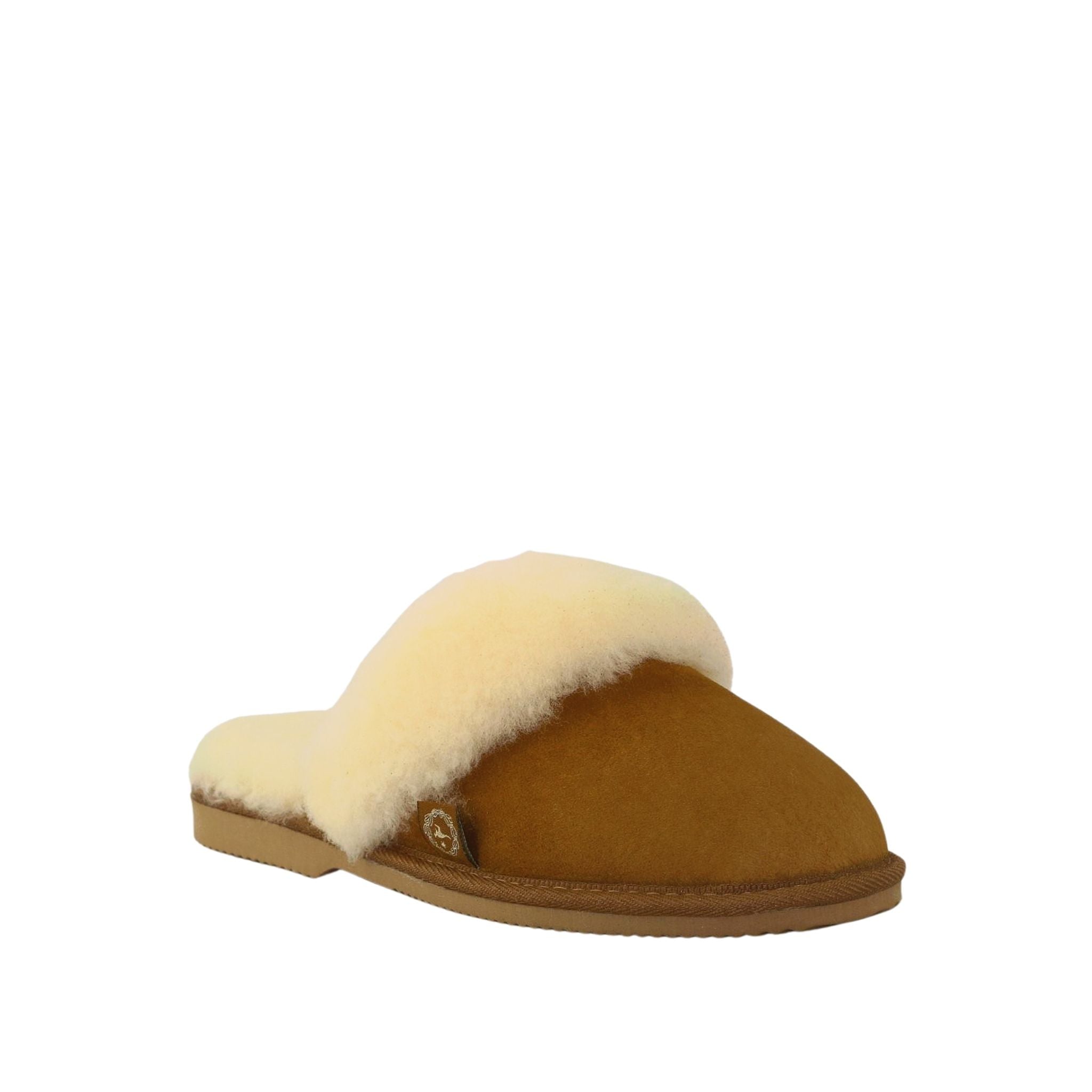 UGG Australia Classic Scuff Ladies Chestnut Front 120 Womens Australian Made Sheepskin UGG Slipper