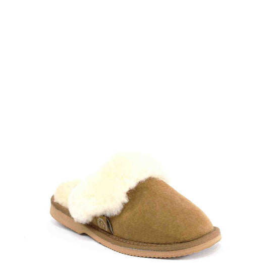 UGG Australia Classic Scuff Ladies Chestnut Front Twinface Sheepskin Australian Made UGG Boot