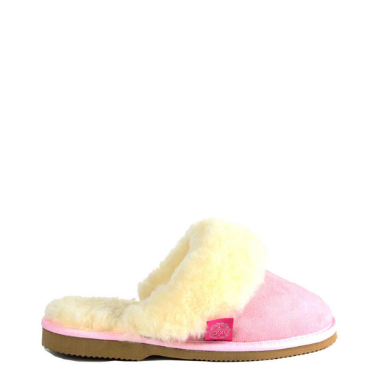 UGG Australia Classic Scuff Ladies Pink Side Twinface Sheepskin Australian Made UGG Boot