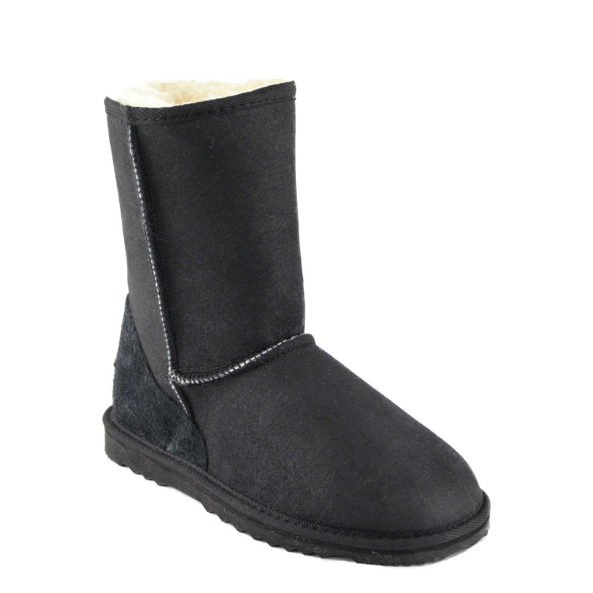 UGG Australia Classic Short Black Front Twinface Sheepskin Australian Made UGG Boot