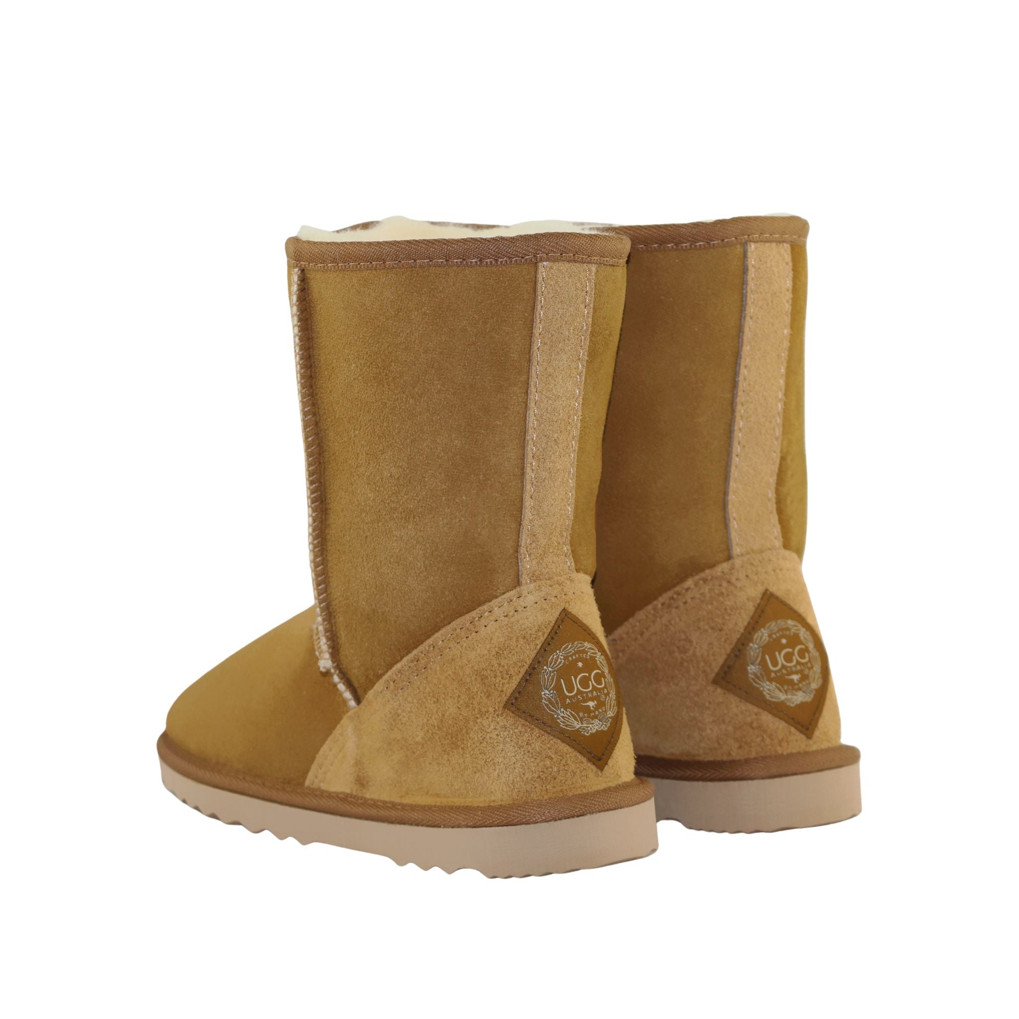 UGG Australia Classic Short Chestnut Pairs Back Mens Australian Made Sheepskin UGG Boot