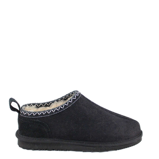 UGG Australia Classic Tasman Tazz Black Black Side Twinface Sheepskin Australian Made UGG Boot