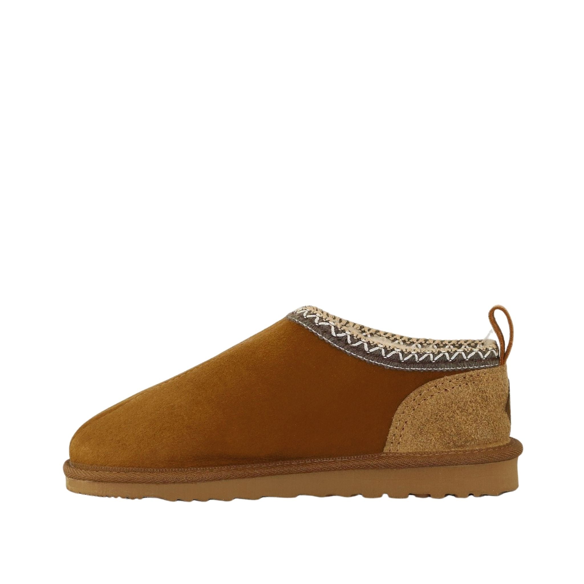 UGG Australia Classic Tasman Tazz Chestnut Chocolate Side Inner Womens Australian Made Sheepskin UGG Slipper