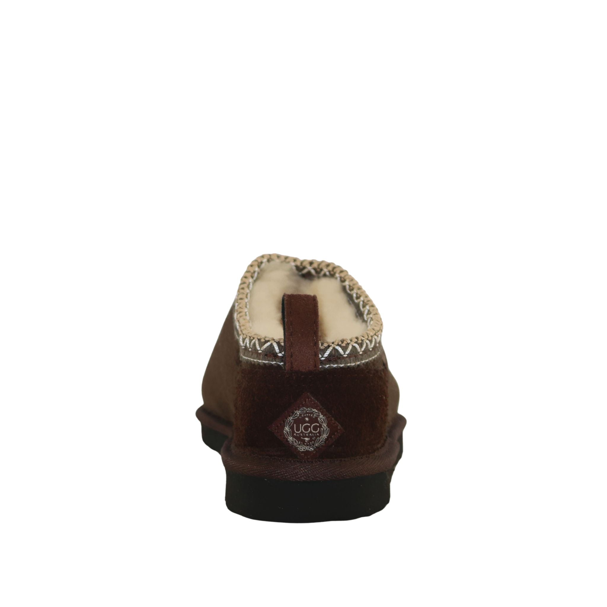 UGG Australia Classic Tasman Tazz Chocolate Chocolate Back Mens Australian Made Sheepskin UGG Slipper