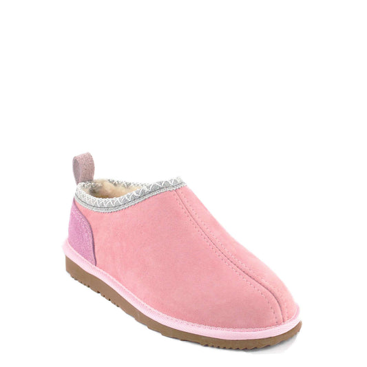 UGG Australia Classic Tasman Tazz Pink Grey Front Twinface Sheepskin Australian Made UGG Boot